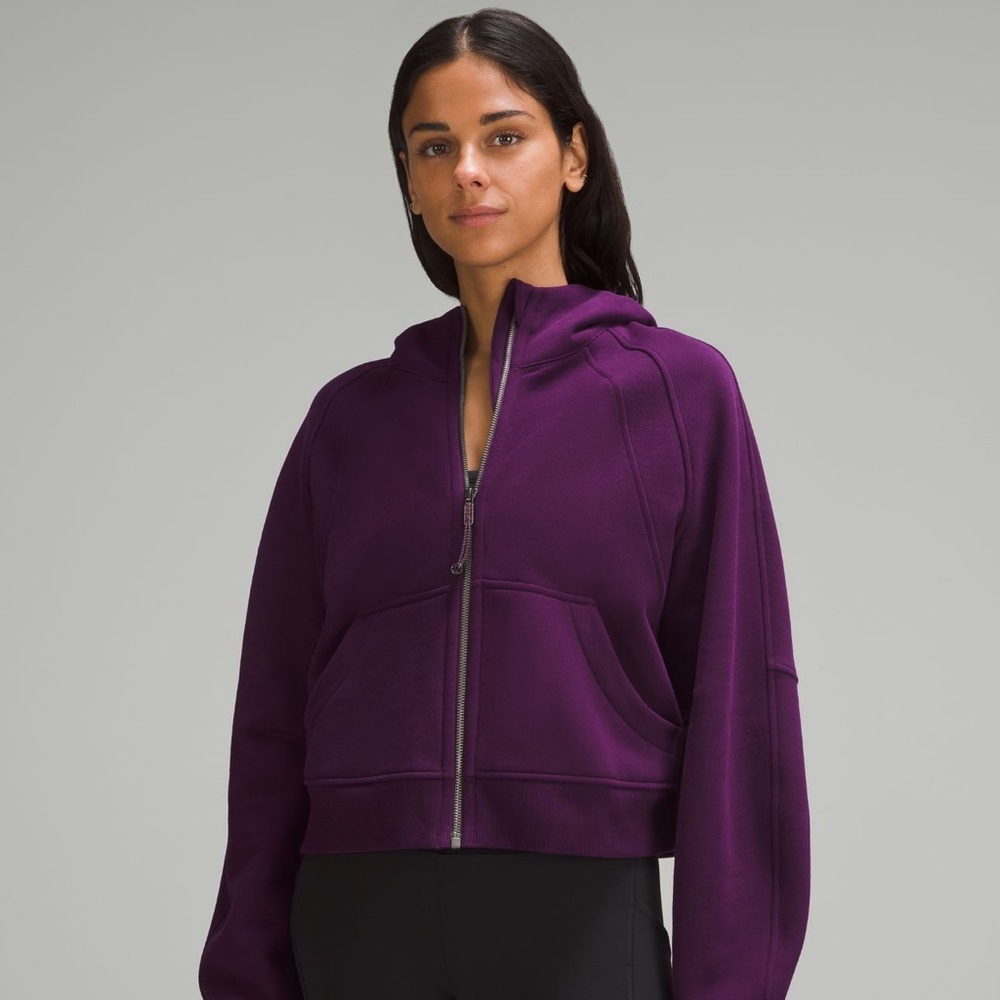 Lululemon Dramatic Magenta Scuba M/L NWT